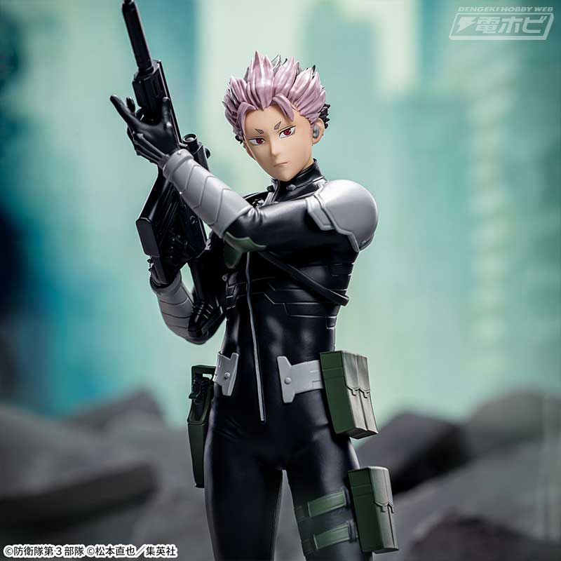 アニメ『怪獣8号』から最高戦力「鳴海弦」がプライズフィギュア化