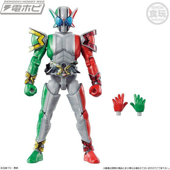 仮面ライダーW』より幻のサイクロンアクセルエクストリームが食玩「双