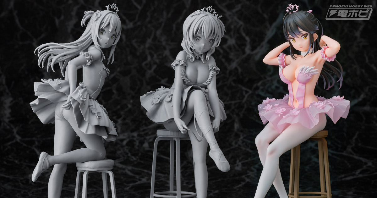 人気美少女フィギュア「Anmiイラスト フラミンゴバレエ団」シリーズ