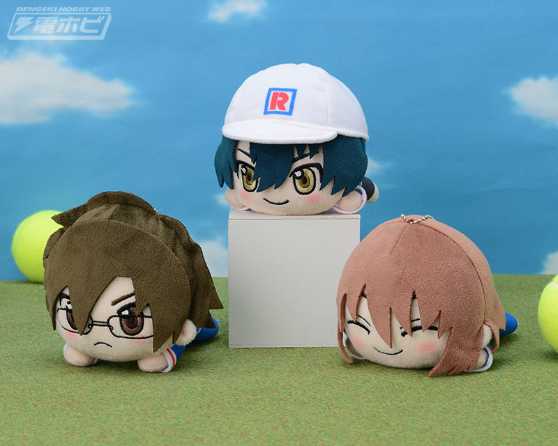 新テニスの王子様』の「寝そべりぬいぐるみ」第1弾に「越前リョーマ