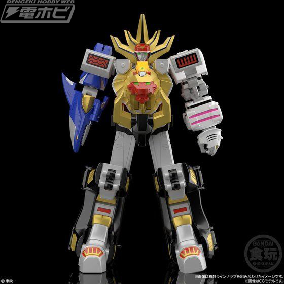 バンダイの新食玩プラキット「SMP」の第1弾『百獣戦隊ガオレンジャー