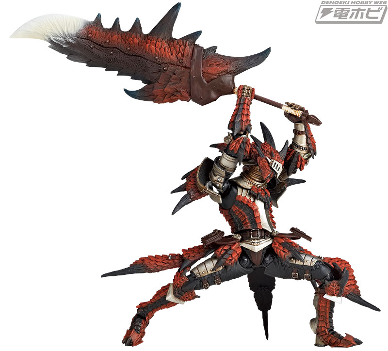 リボルテックヤマグチ『モンハン』リニューアルシリーズに「ハンター男