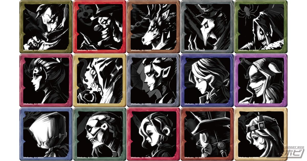 IdentityV 第五人格』のホログラム缶バッジ第6弾がガシャポンに登場