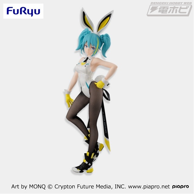 バニーガール姿のフィギュアシリーズ「BiCute Bunnies Figure」より