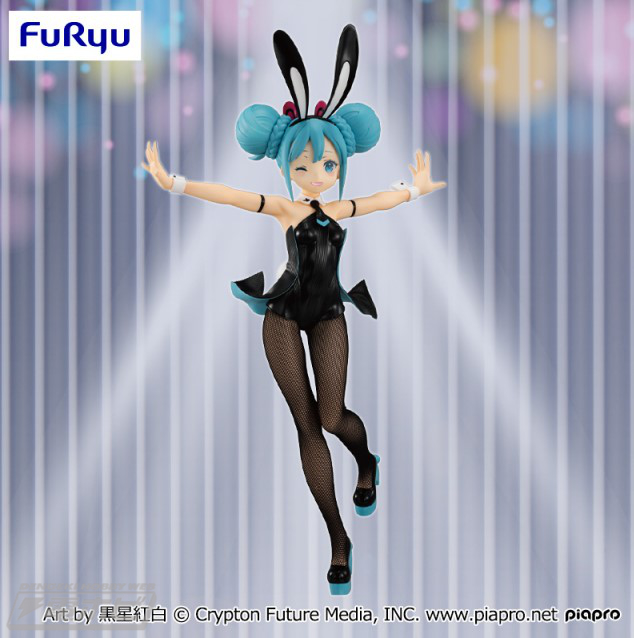 セクシーバニー姿で可愛いウィンクをお届け！『初音ミク』が「BiCute