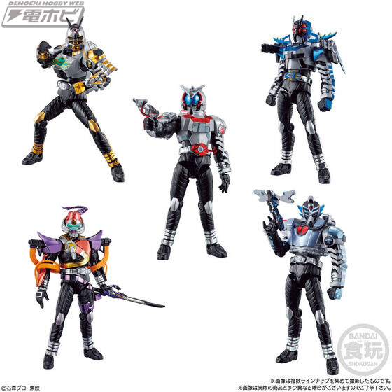 食玩アクションフィギュア「SO-DO CHRONICLE」シリーズで仮面ライダー