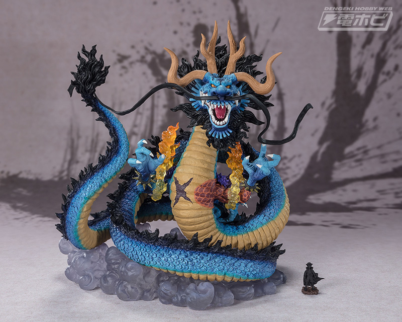 大ボリュームで圧倒的な存在感を再現！『ワンピース』龍の姿になった