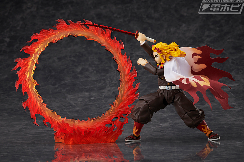 鬼滅の刃』煉獄杏寿郎のアクションフィギュア「BUZZmod.」がバージョン