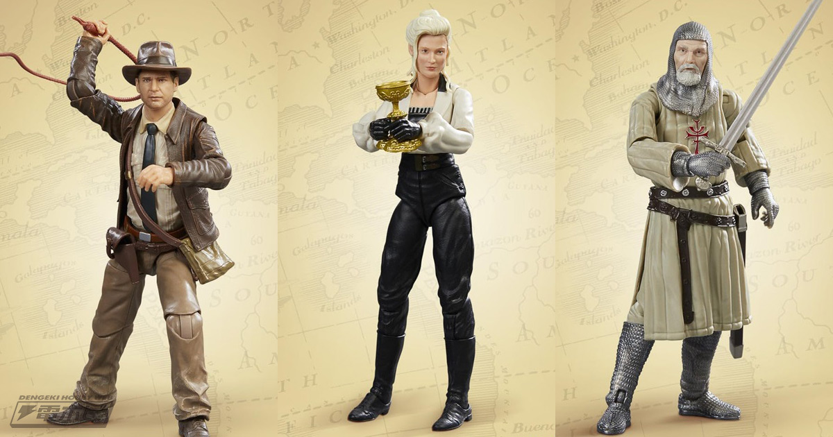 インディ・ジョーンズ』インディやエルザたちが可動フィギュア化！付属