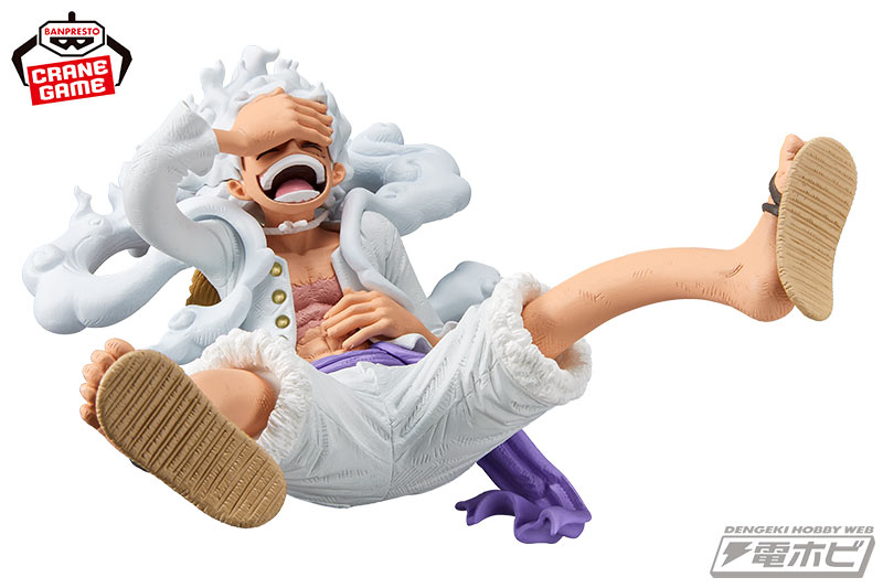 ワンピース』の「ルフィ」がついに“ギア5”を発動！プライズフィギュア