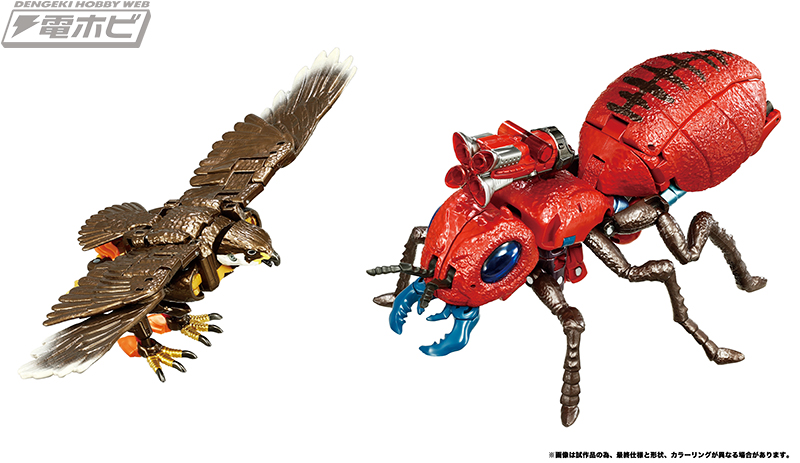 TVアニメ『ビーストウォーズ』の人気キャラクターによる対決セット