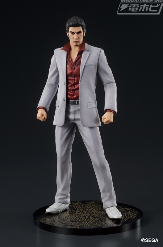 龍が如く』シリーズより、桐生一馬と真島吾朗のスタチューフィギュアが