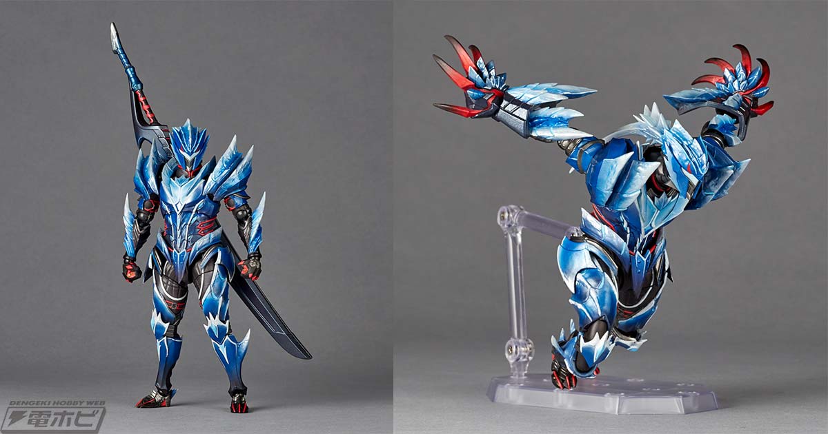 モンスターハンターライズ：サンブレイク』より、ルナガロ装備に身を