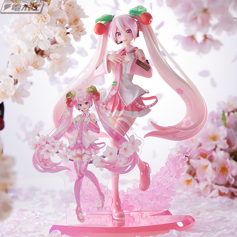 2023年版「桜ミク」がセガプライズに到来！共通デザインのプライズ