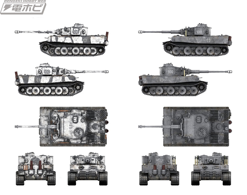 ボーダーモデル社がティーガーIの極初期型を1/72スケールでキット化