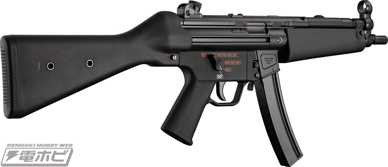 東京マルイの“次世代電動ガンMP5シリーズ”に固定ストックの「MP5 A4