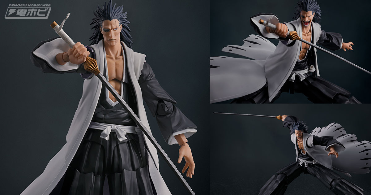 大ボリュームの約170ミリで立体化！『BLEACH 千年血戦篇』十一番隊隊長