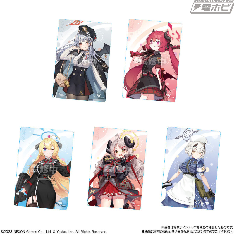 ブルアカ』のカード付きウエハース第2弾が登場！カードはキャラクター