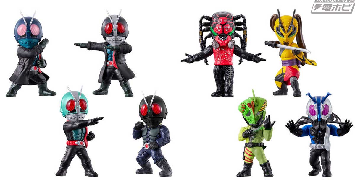 シン・仮面ライダー』食玩フィギュア「CONVERGE MOTION」セットが