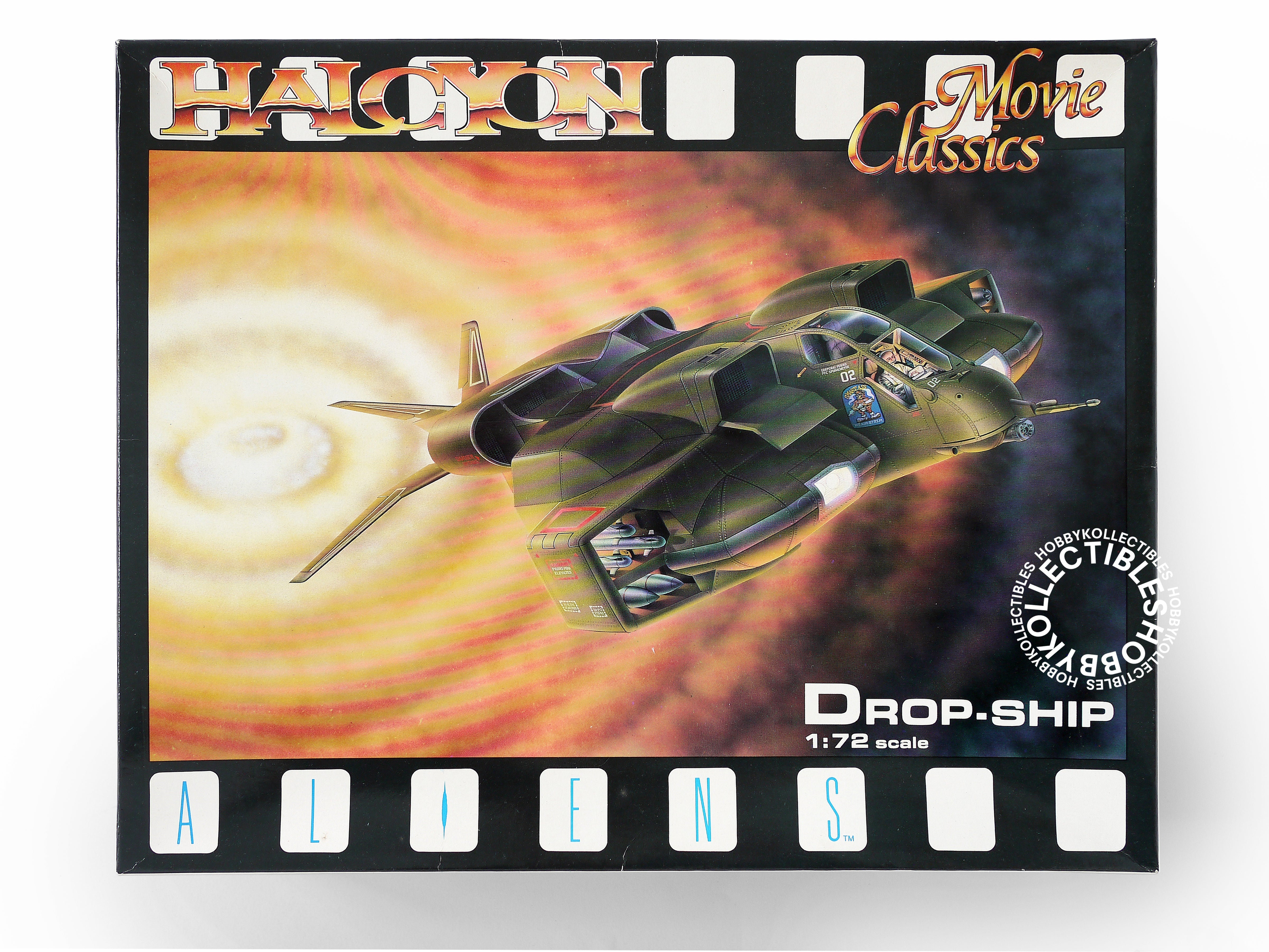 Halcyon Vintage Aliens 1/72 Drop Ship Plastic Model Kit