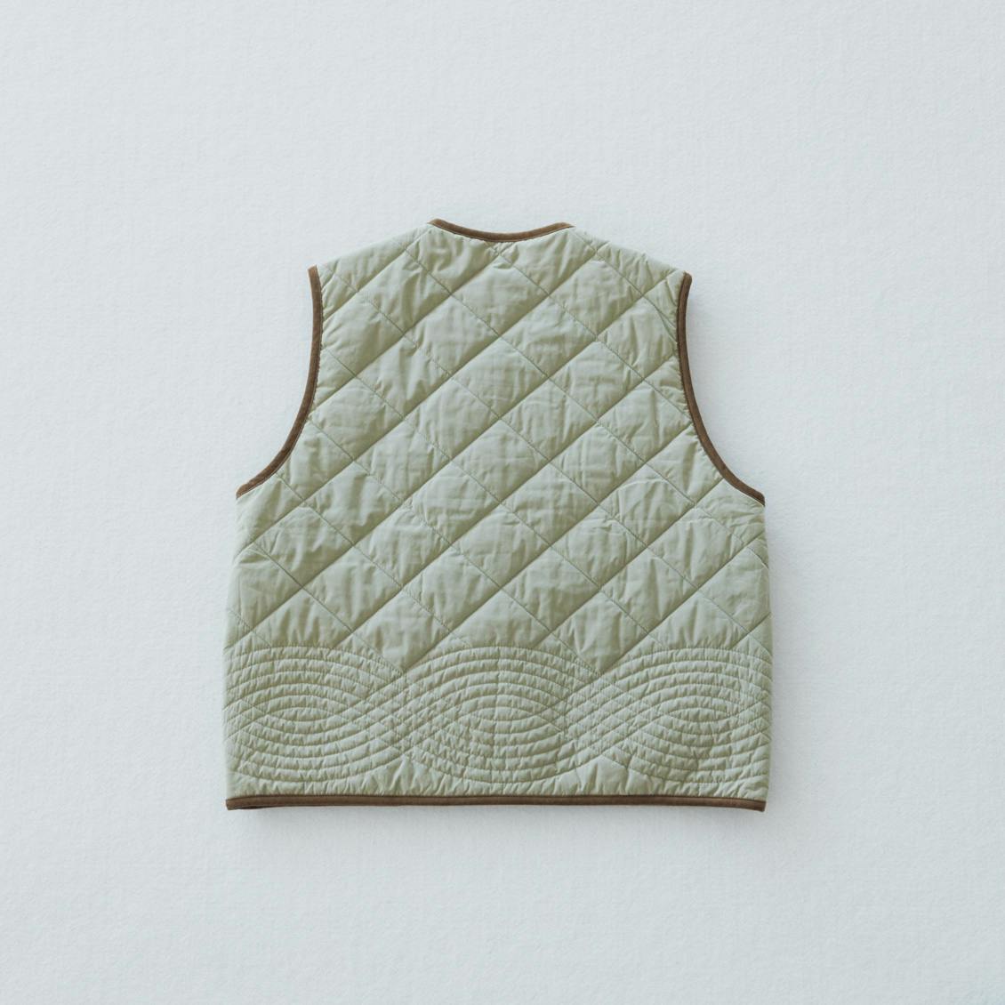 毎日着回したいキルティングベスト / よしいちひろさんコラボ
