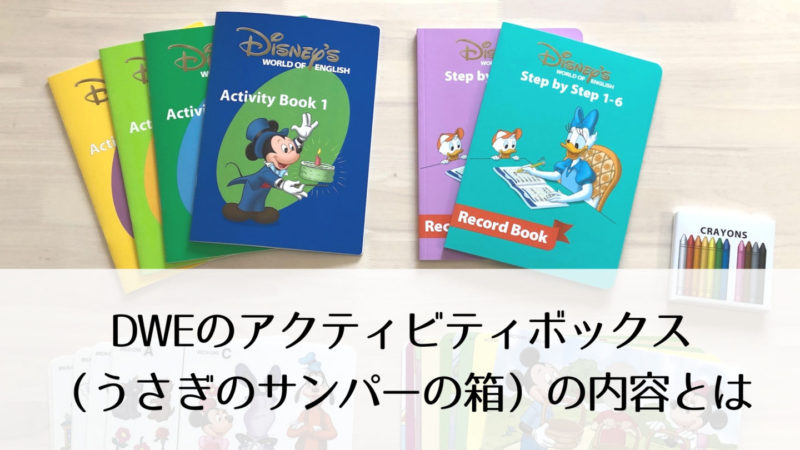 アクティビティボックス（うさぎのサンパーの箱）」の内容は？｜Holoholo