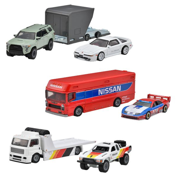 ホットウィール ペンスキースペシャルエディション ドラッグバス3台