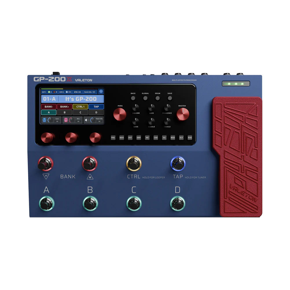 第2次予約販売】Valeton GP-50 マルチエフェクトプロセッサー