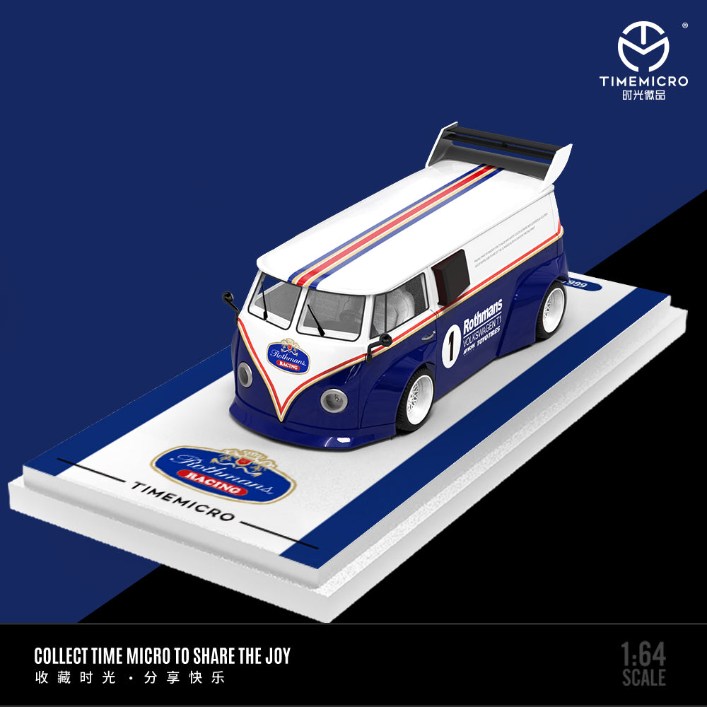 TimeMicro 1:64 Rothmans T1 / Porsche 992 GT3 Set (5 Variants