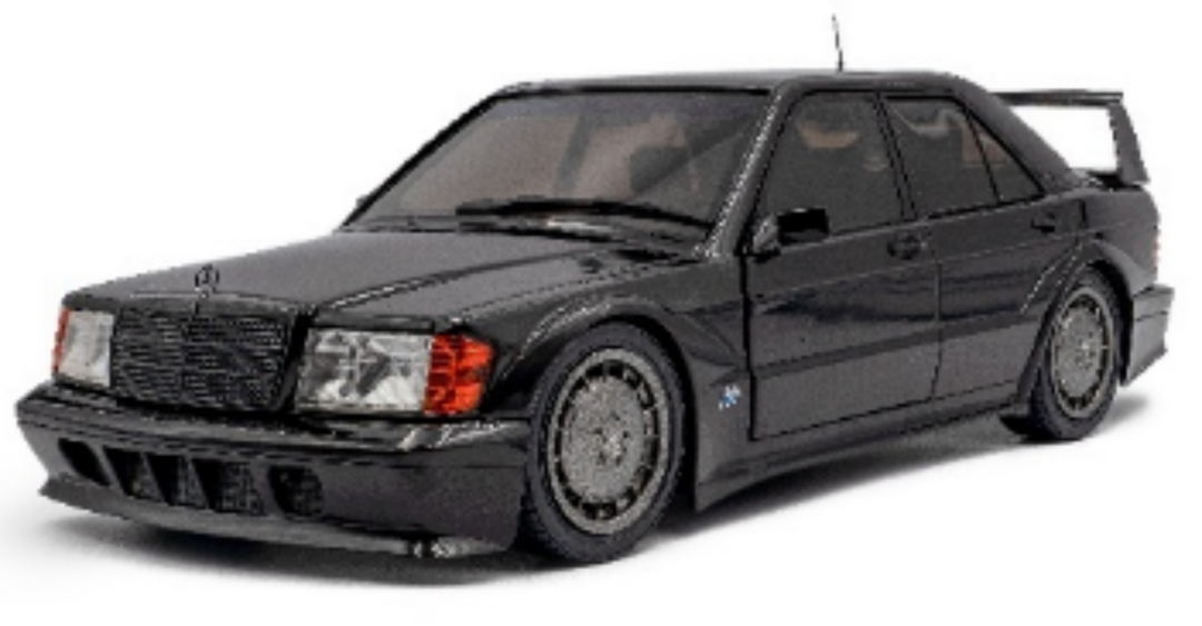 Solido 1:18 MERCEDES-BENZ 190 (W201) EVO II SOLIDO WORKS BLACK