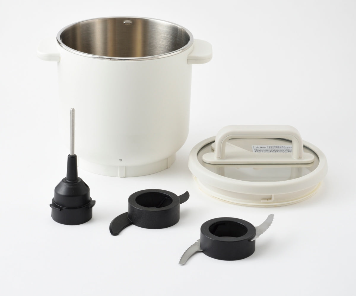 BRUNO スープクックプロセッサー 1L フードプロセッサー機能付き