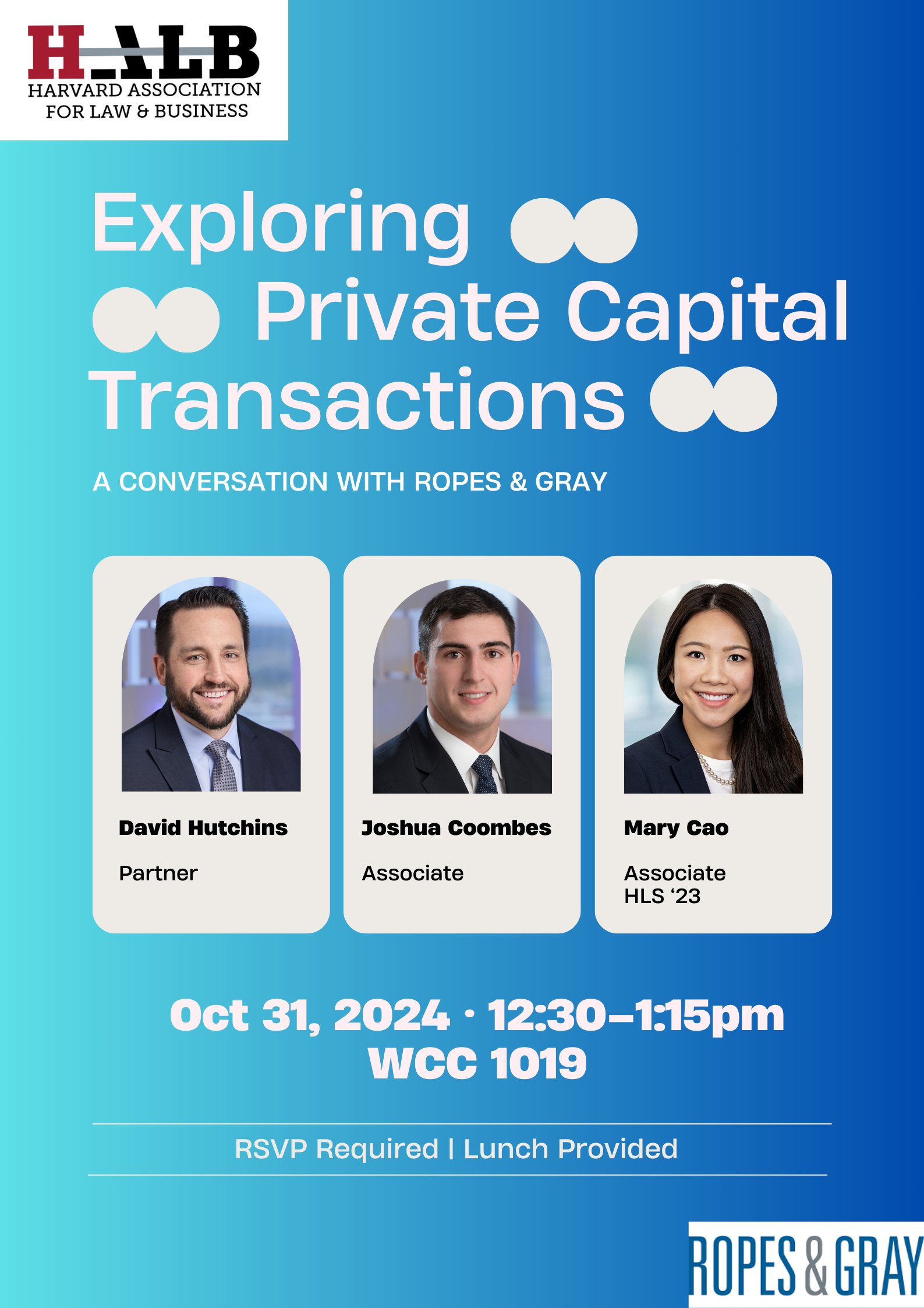 HALB x Ropes & Gray: Exploring Private Capital Transactions