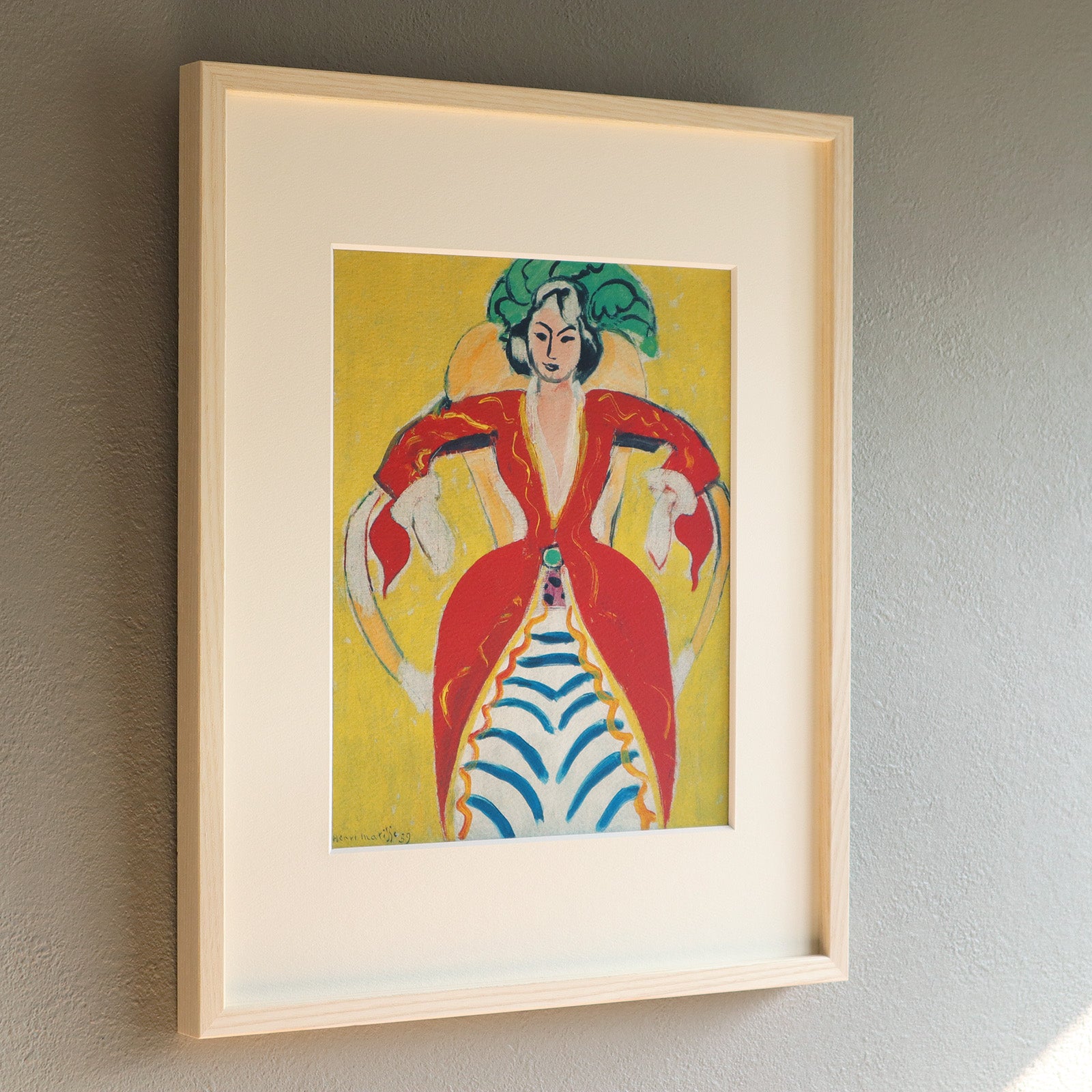 アンリ・マティス 「ラ・フランス」アートポスター｜モダンインテリア