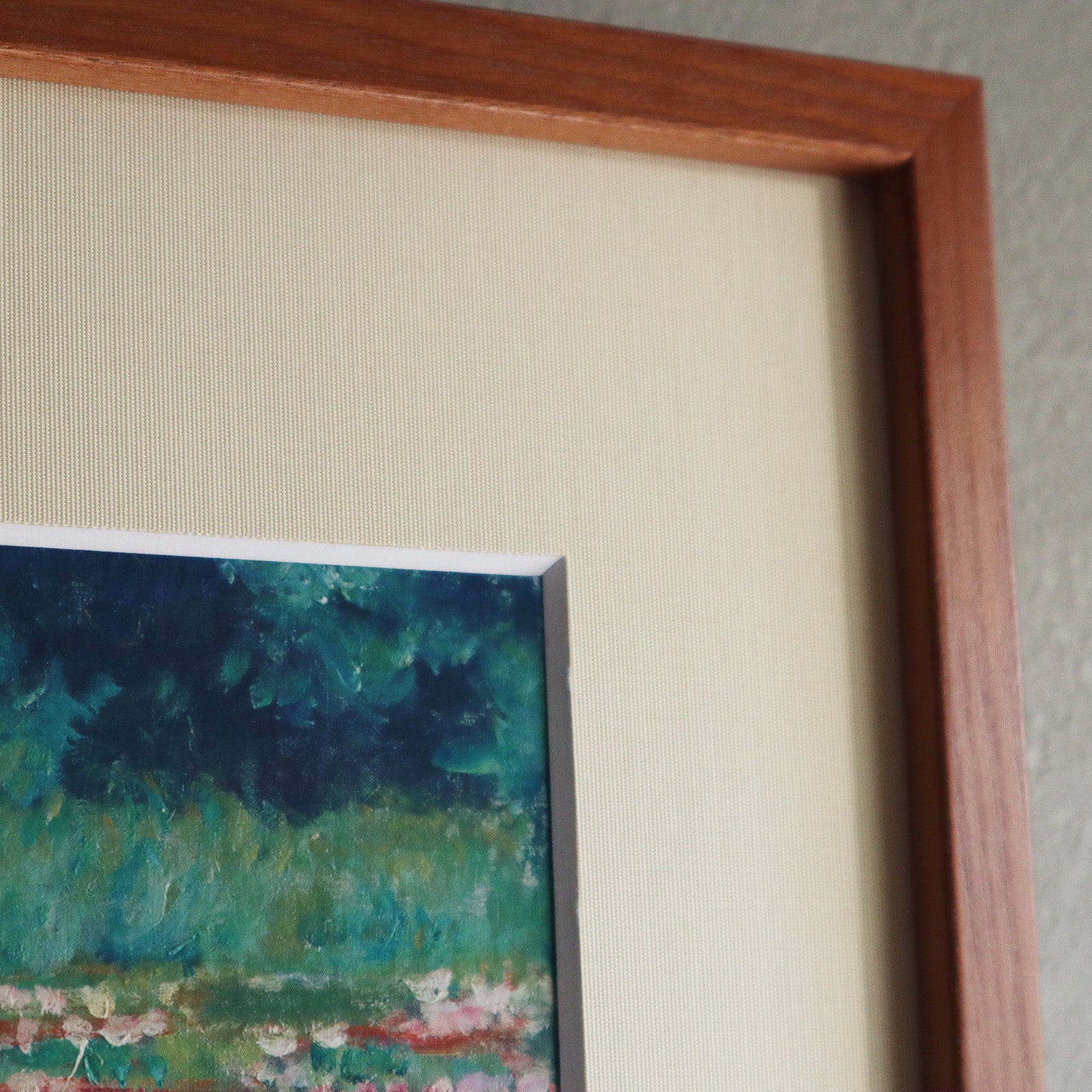 クロード・モネ 「睡蓮の池 1904年」アートポスター（フレーム付き