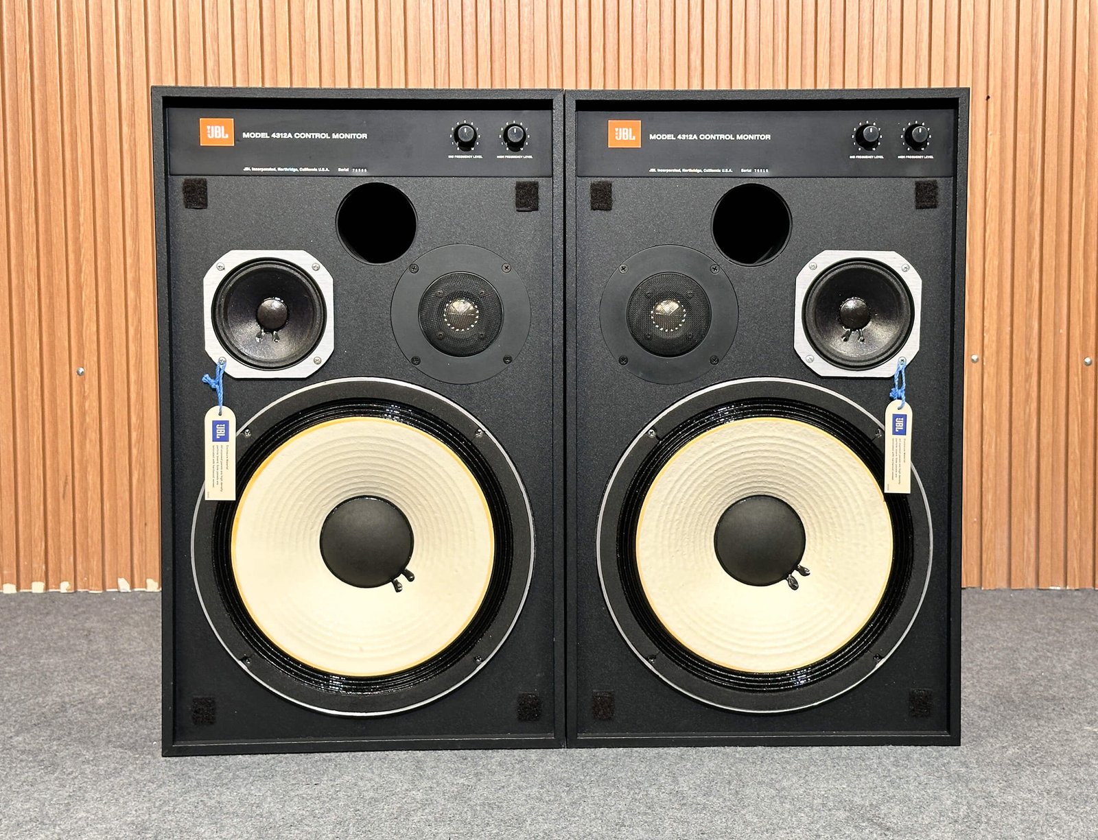 JBL 4312A STUDIO MONITORS – 1-YEAR WARRANTY – DIRECT, DYNAMIC