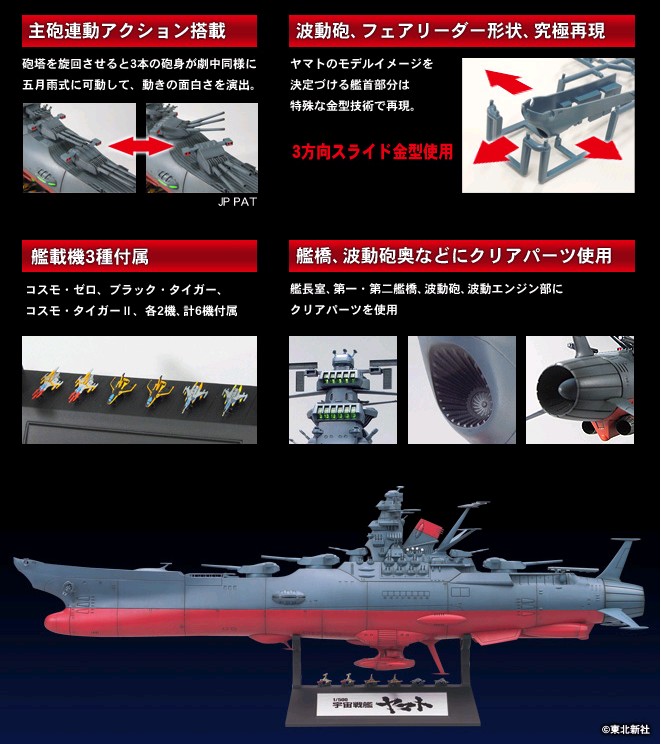1/500 宇宙戦艦ヤマト『宇宙戦艦ヤマト』 | 鉄道模型・プラモデル