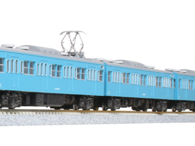 KATO 10-1744A 103系 《 スカイブルー 》 中間車3両セット | 鉄道模型