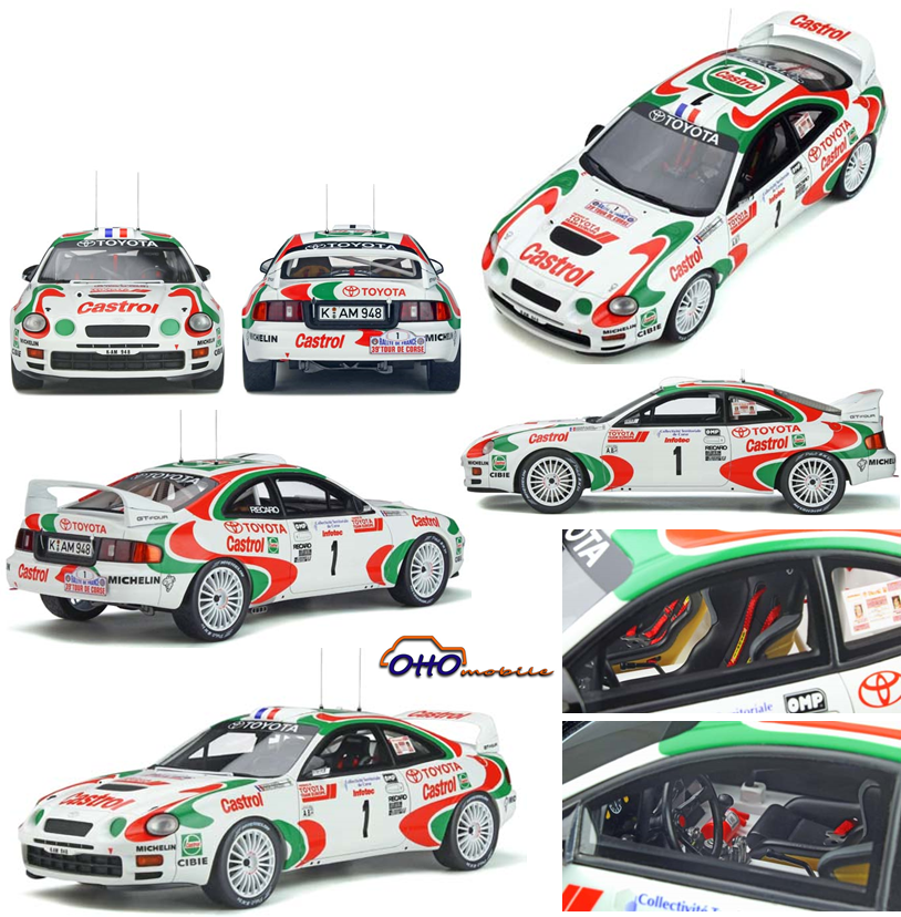 OTTO 1/18 トヨタ セリカ GT Four ST205 #1 ツール・ド・コルス 1995