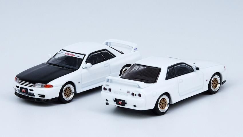 INNO MODELS 1/64 Nissan スカイライン GT-R R32 クリスタルホワイト