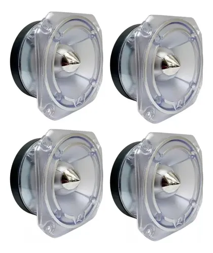 4 Super Tweeter Zetta Audio Z1 Audio Stz260w Prata/dourado