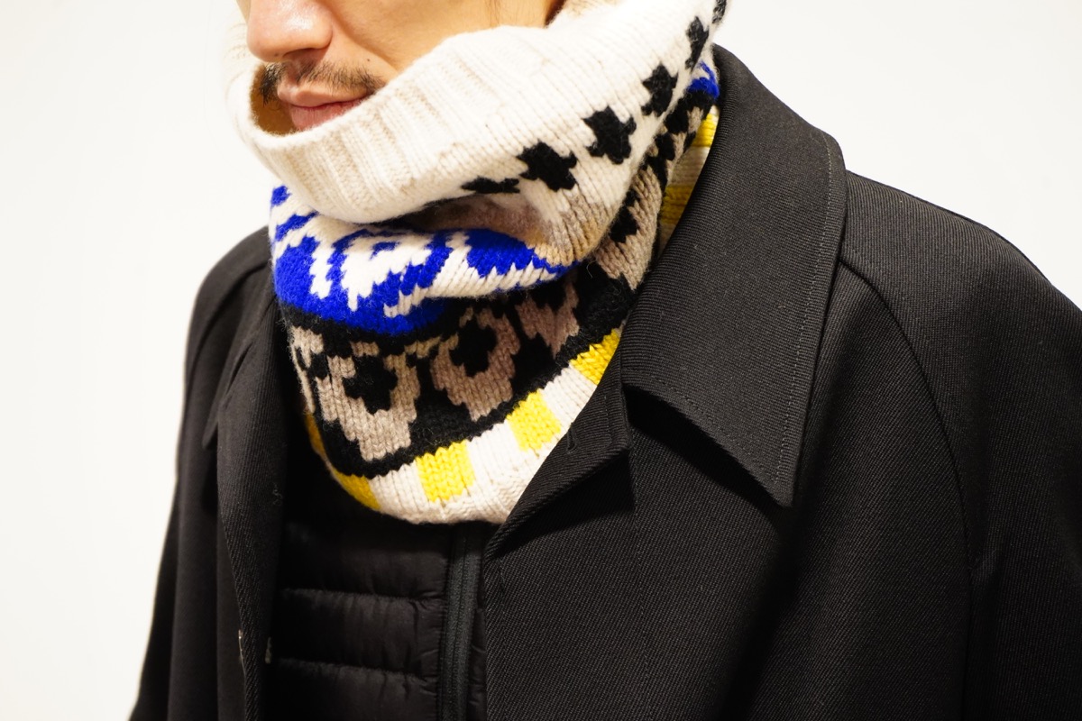Maison Margiela Seamless Jacquard Neck Warmer | HUES 福岡セレクト