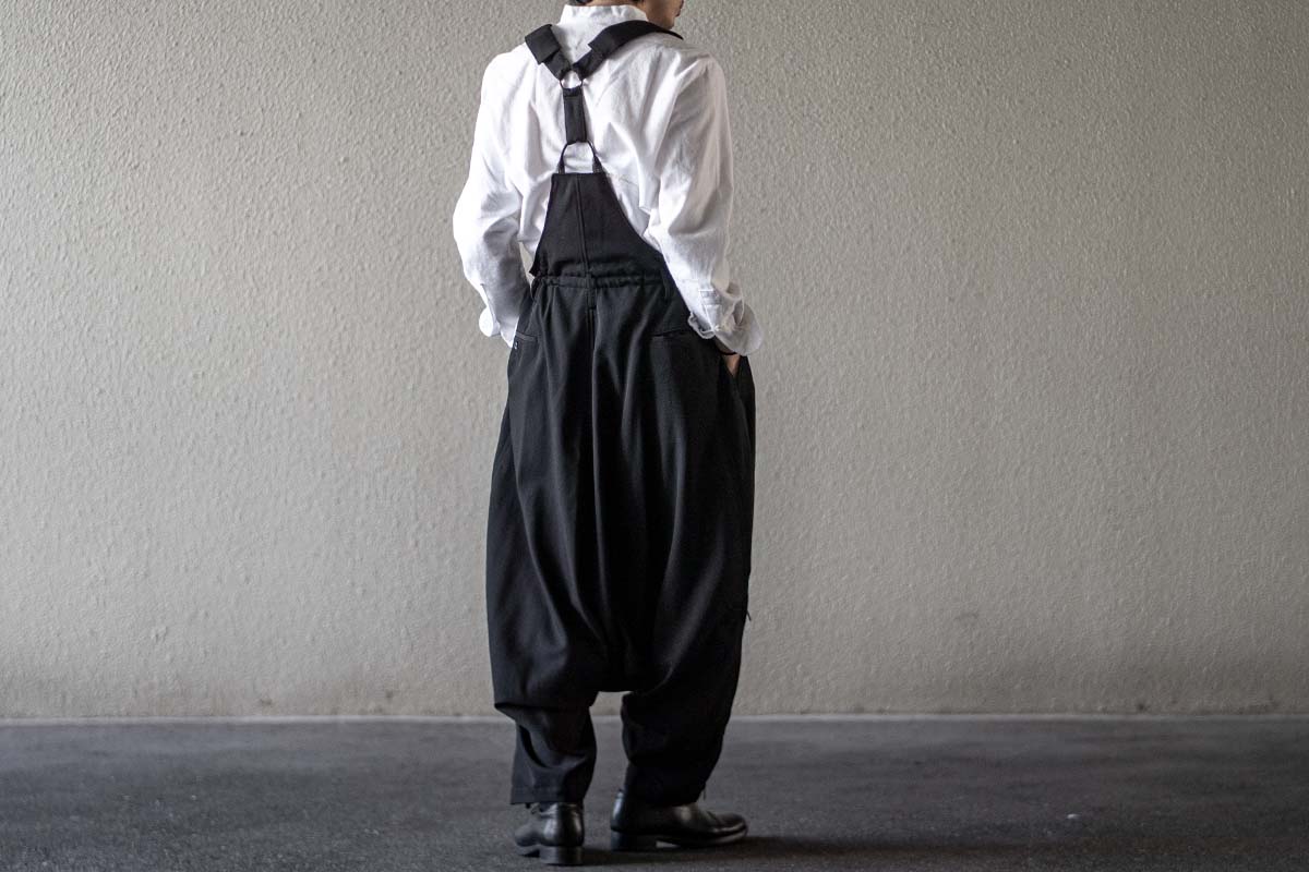 ヨウジヤマモト サルエルサスペンダーパンツ | HUES 福岡セレクトショップ
