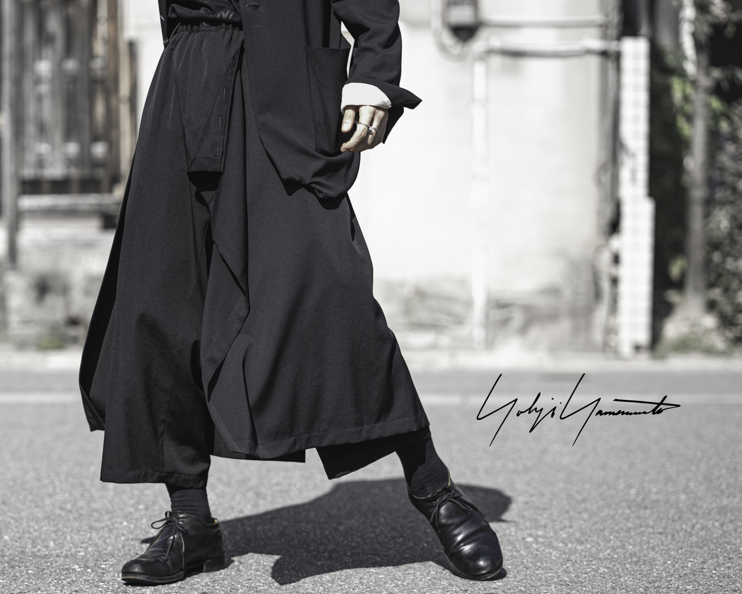 YYPH 20SS look3 バルーンパンツ Yohji Yamamoto pour Homme 20SS