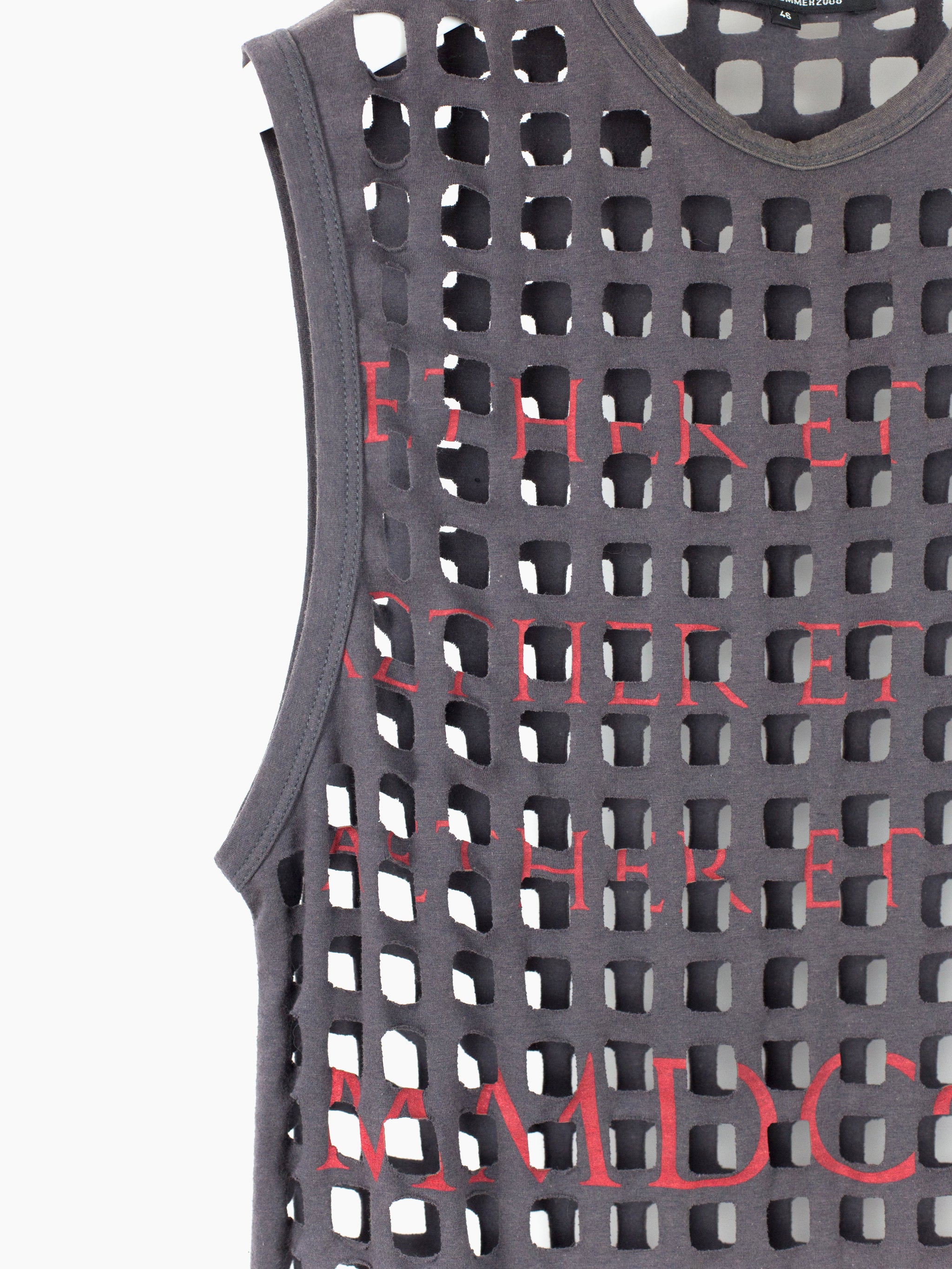 Raf Simons SS06 Laser Cut Tank – HUIBEN