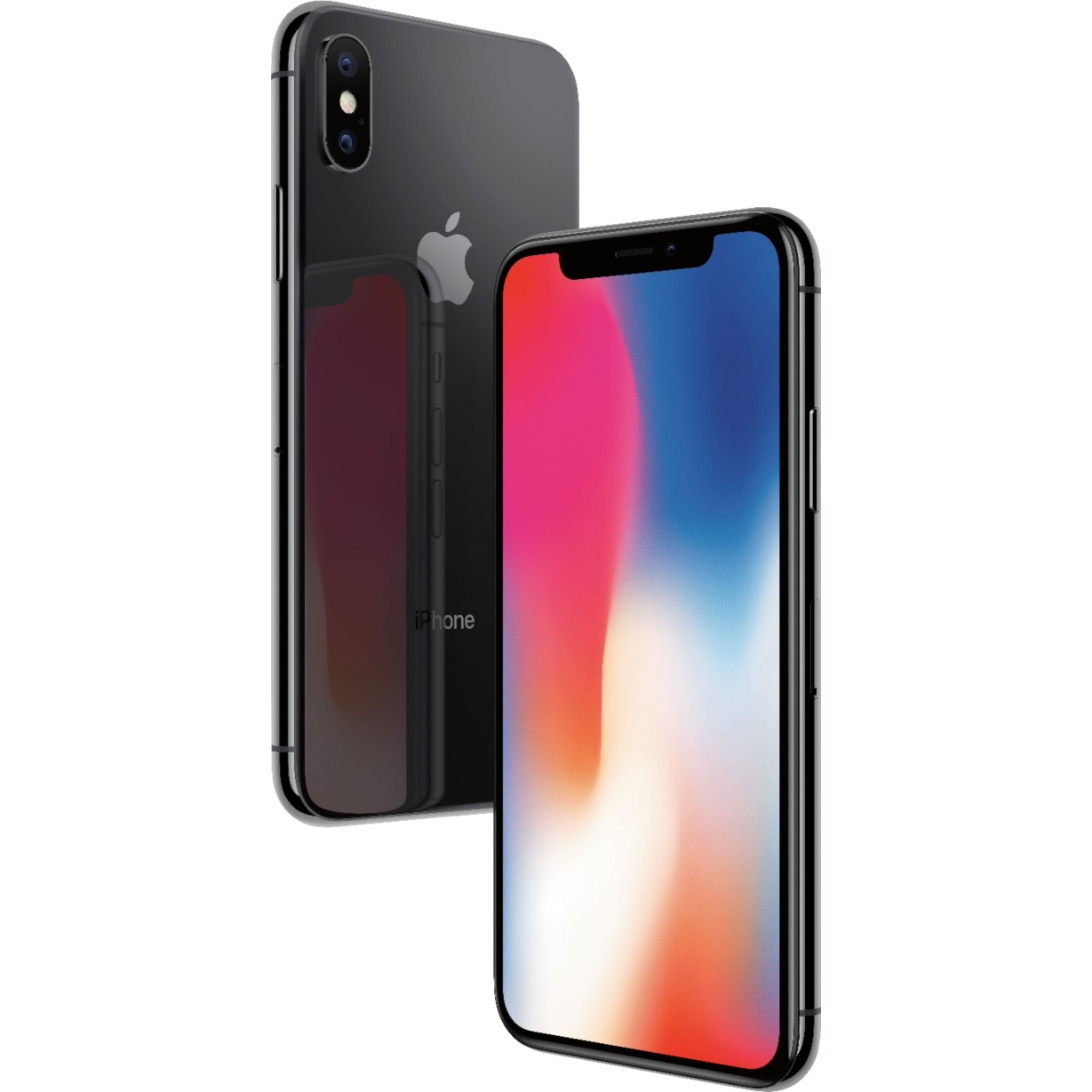 Restored Apple iPhone X 256GB Space Gray GSM Unlocked (AT&T + T