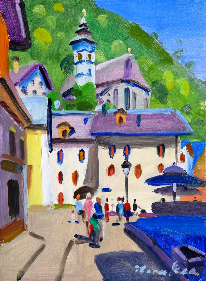 才村 啓 油彩画展 ～ 色彩のコンチェルト ～（阪神梅田本店） | 一枚の繪