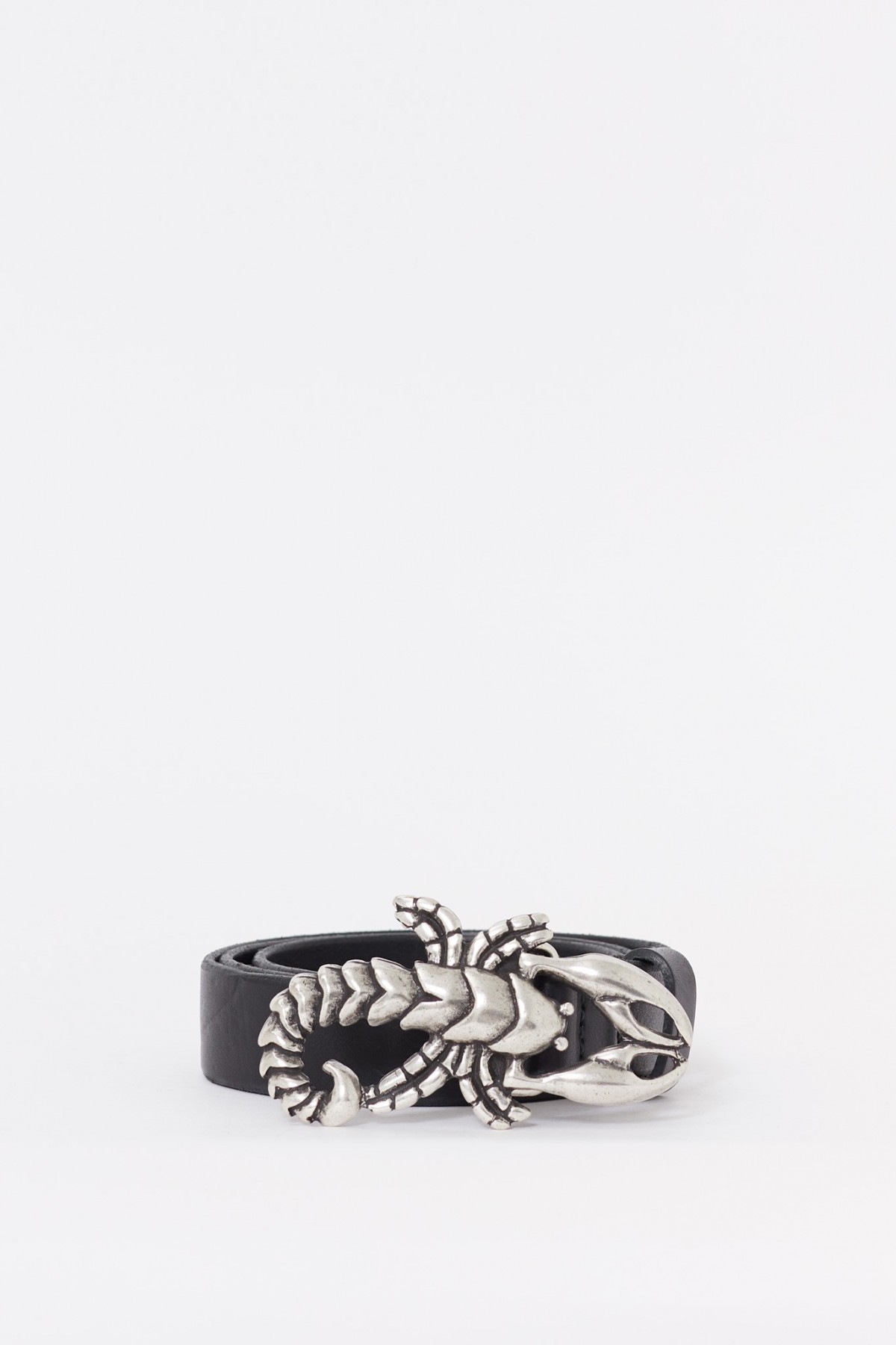 OUR LEGACY OILY BLACK SCORPION BELT | IAMNUE