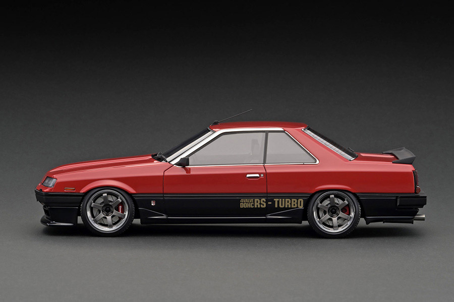IG3434 1/18 Nissan Skyline 2000 RS-X Turbo-C (R30) Red/Black With