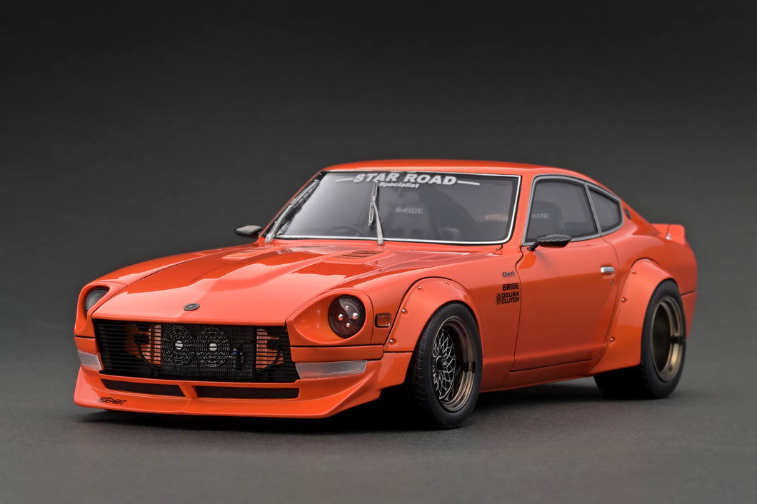 IG3523 Nissan Fairlady Z (S30) STAR ROAD Orange Metallic