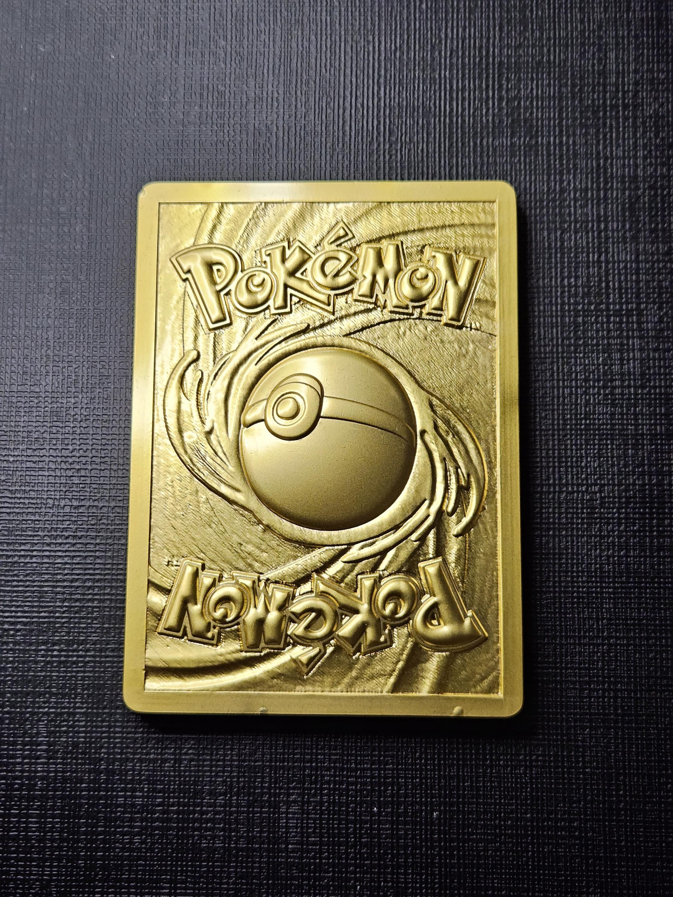 ポケモンメタルカード - リザードン 1stエディション マットゴールド